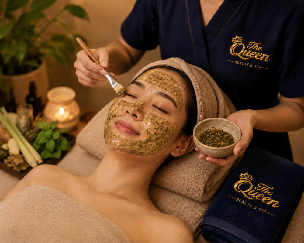 Chăm sóc da chuyên sâu tại The Queen Spa